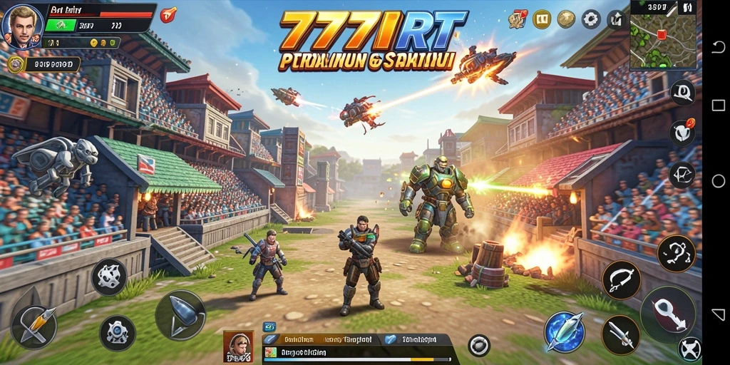 Tampilan screenshot gameplay 777RT yang sangat menarik dan menantang.