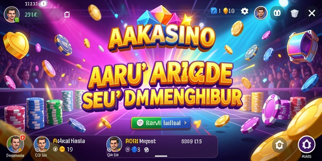 Tampilan gameplay seru dari AAKASINO dengan grafis menawan.