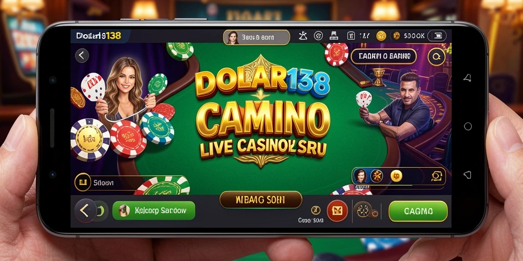 Tampilan gameplay DOLAR138 yang seru dengan dealer langsung.