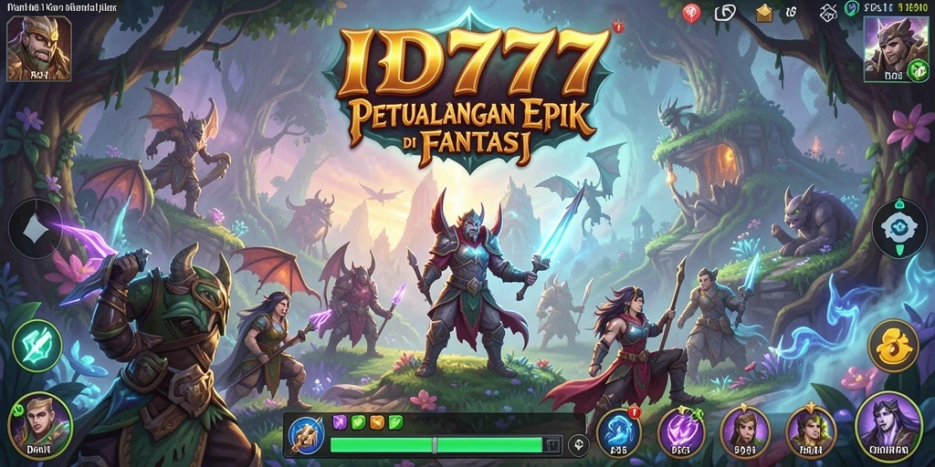 Gameplay mendebarkan di dunia RPG penuh petualangan.