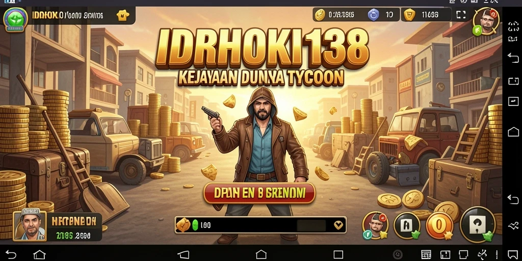 Screenshot gameplay IDRHOKI138 yang menampilkan keseruan bermain Tycoon.