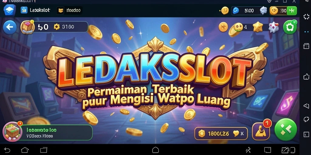 Tampilan gameplay LEDAKSLOT yang mengasyikkan dan penuh warna.