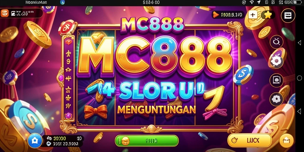 Tampilan permainan slot seru dalam MC888 dengan grafis yang menarik.